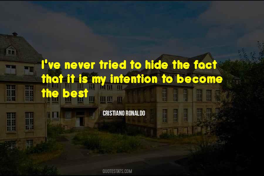 Quotes About Intention #1830799