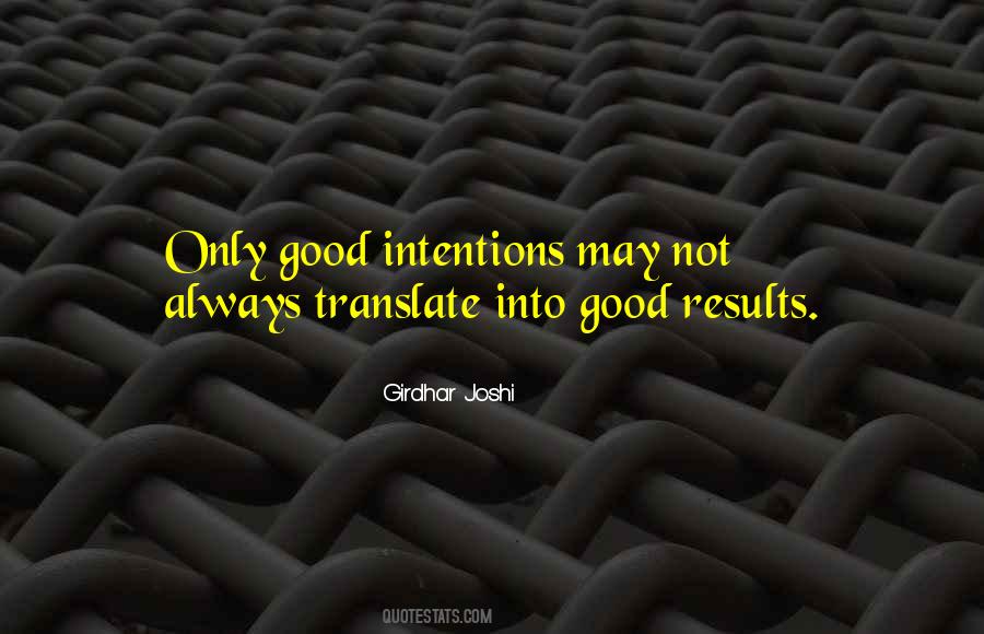 Quotes About Intention #37519 Quotes About Intention #37519