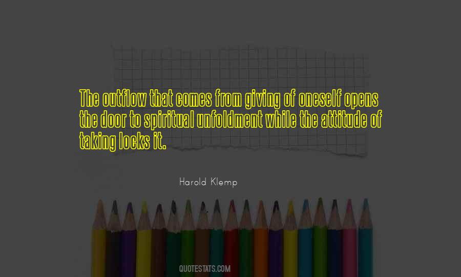 Quotes About Unfoldment #916576
