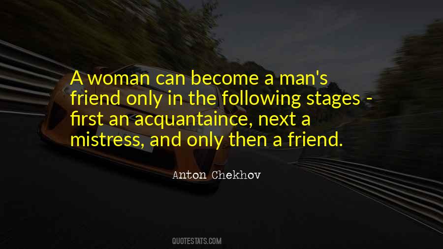 Quotes About Man And Woman Friendship #1339904