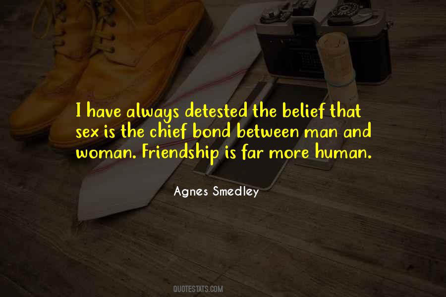 Quotes About Man And Woman Friendship #364292