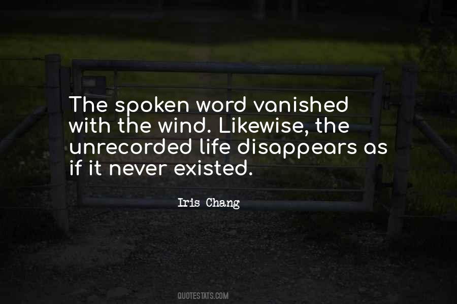 Vanished Quotes #1191903