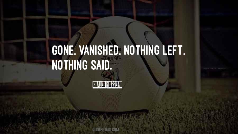 Vanished Quotes #1258403