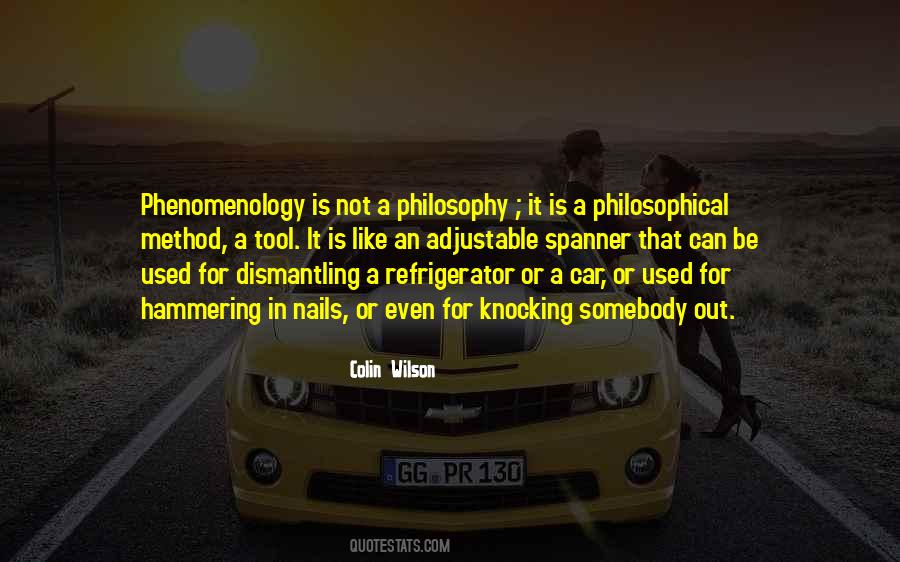 Quotes About Phenomenology #36263