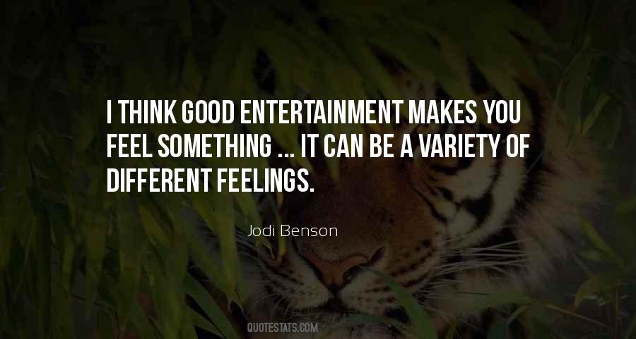 Variety Entertainment Quotes #1600449