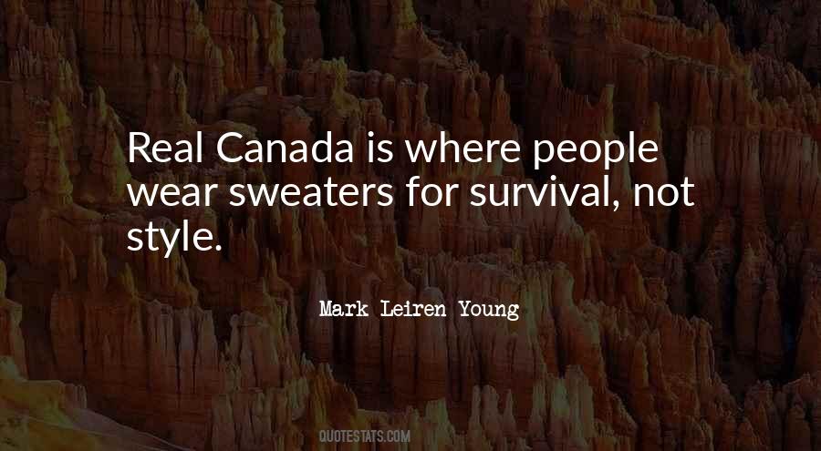 Quotes About Canada Winter #14597