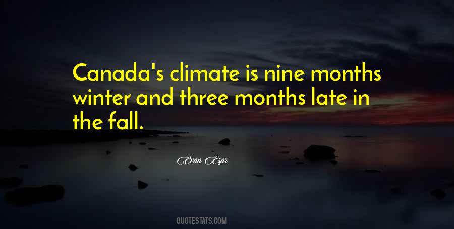 Quotes About Canada Winter #1592848