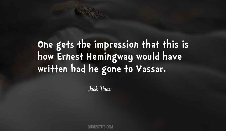 Vassar Quotes #652352