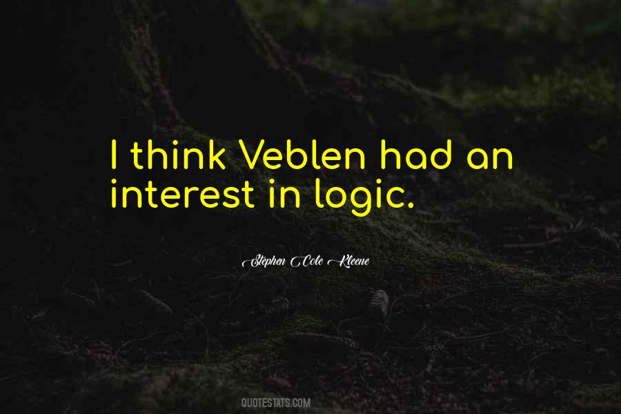 Veblen Quotes #1863413