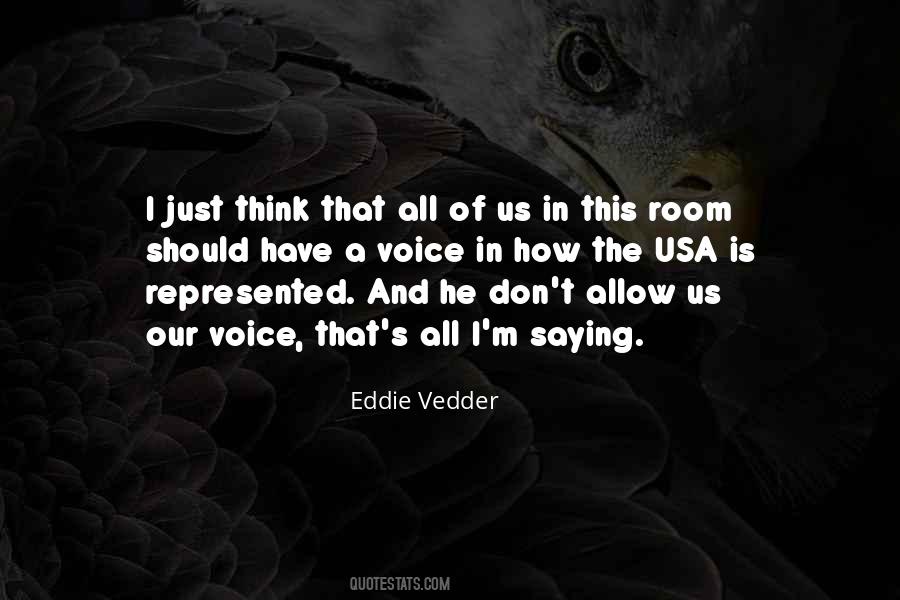 Vedder Quotes #276188