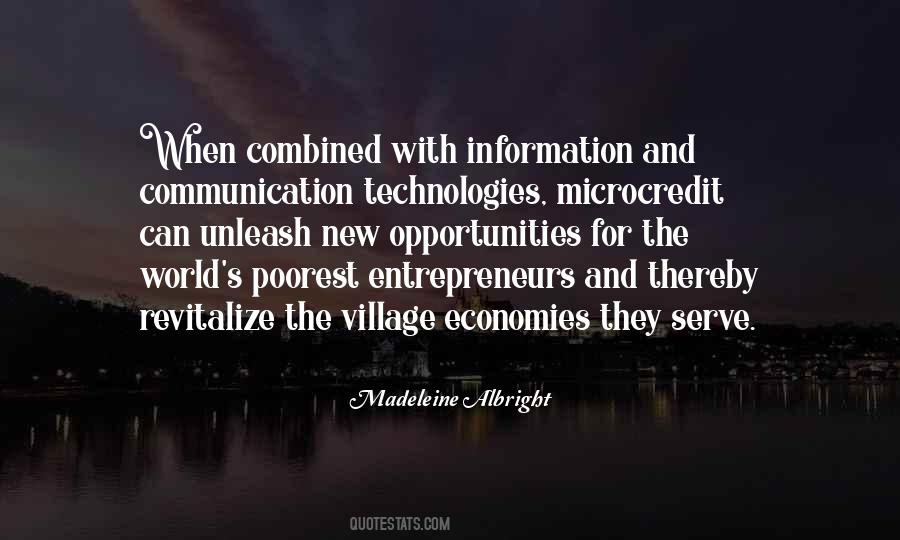 Quotes About Microcredit #962721