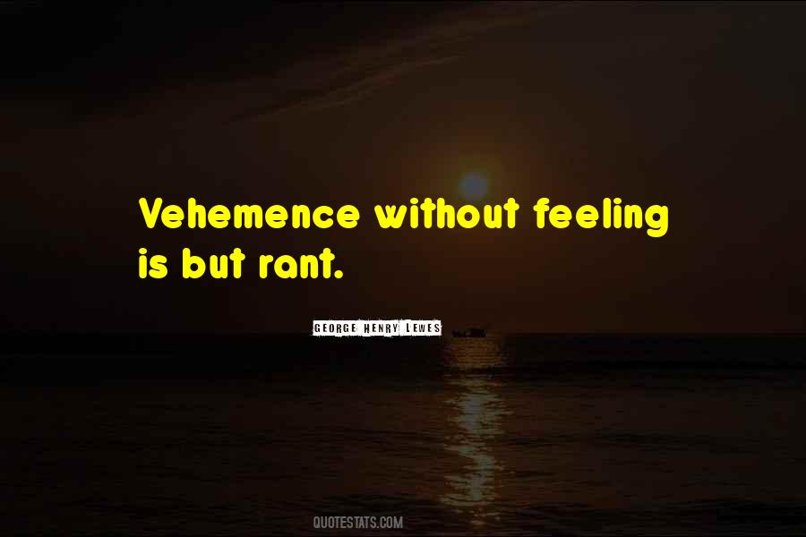 Vehemence Quotes #833809