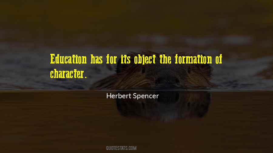 Quotes About Character Formation #300153