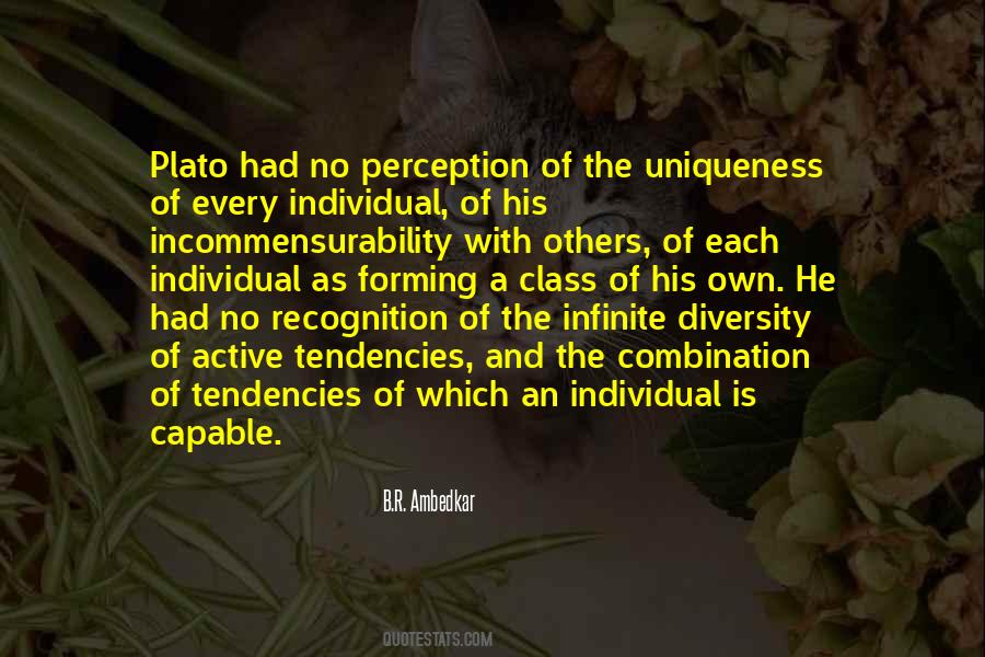 Quotes About Uniqueness #996982