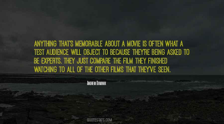 Quotes About Movie Watching #134523