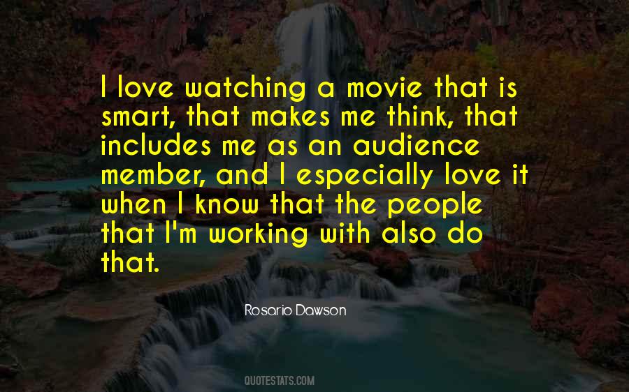 Quotes About Movie Watching #57701