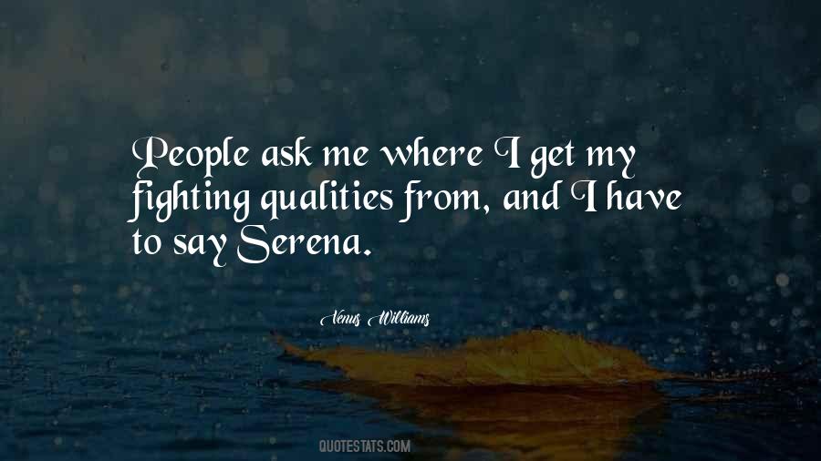 Venus And Serena Quotes #116487