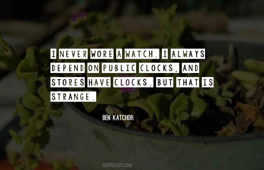 Quotes About Clocks #1021283