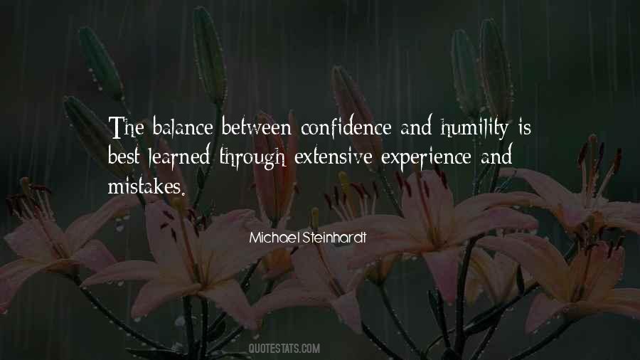 Quotes About Humility And Confidence #1206805