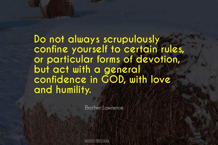 Quotes About Humility And Confidence #281336