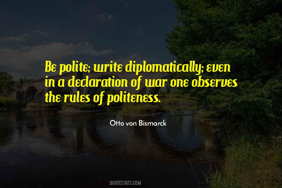 Very Polite Quotes #178132