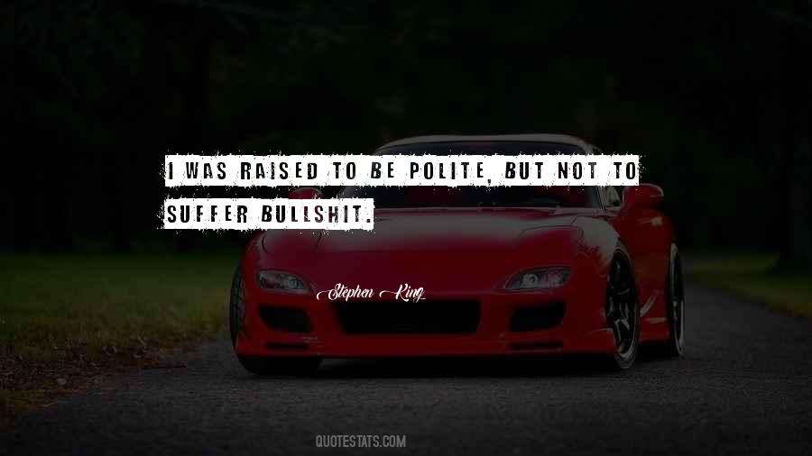 Very Polite Quotes #6735