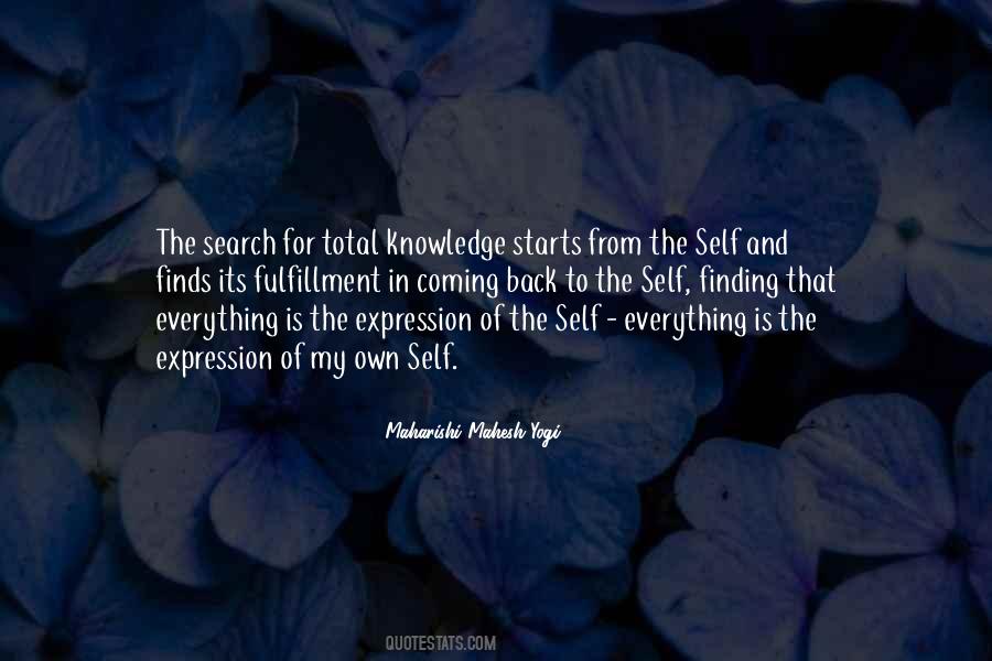 Quotes About The Self #1669438