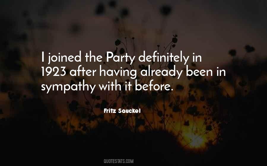 Quotes About After Party #151595