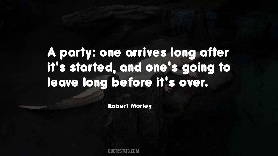 Quotes About After Party #905413