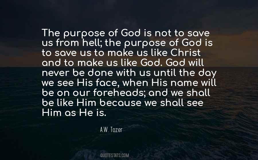 Quotes About Purpose And God #192396
