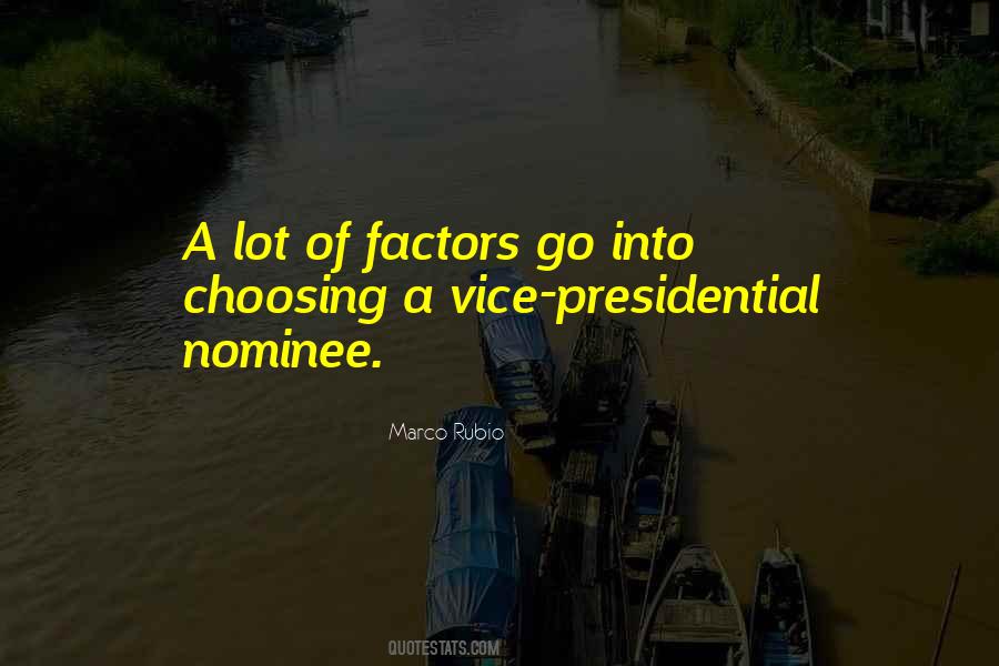 Vice Presidential Quotes #1344544