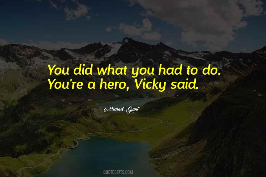 Vicky Quotes #922537