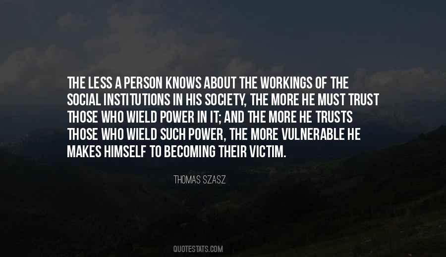 Victim Of Society Quotes #1205882