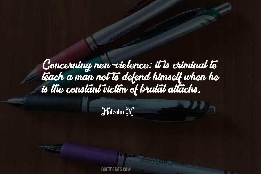 Victim Of Violence Quotes #731552