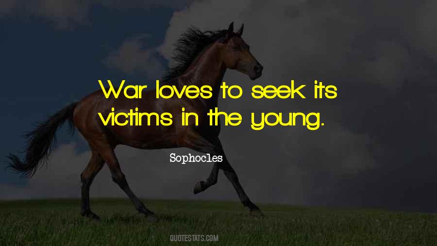 Victim Of War Quotes #232668