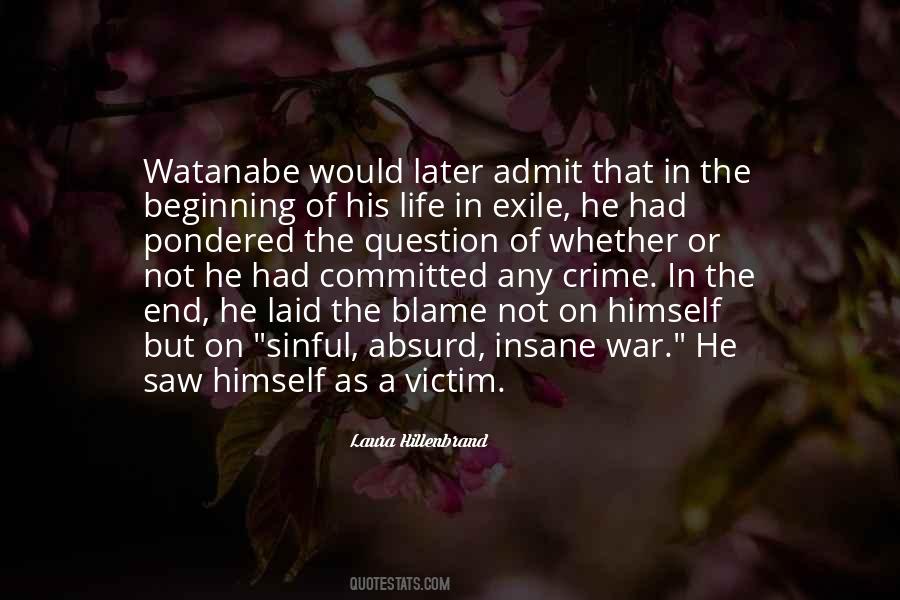 Victim Of War Quotes #368007