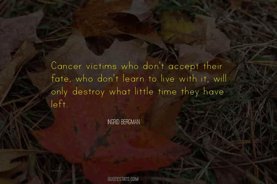 Victims Of Fate Quotes #1332747