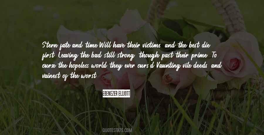 Victims Of Fate Quotes #717690