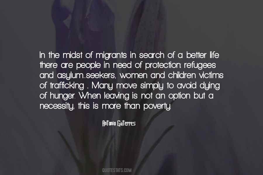 Victims Of Poverty Quotes #1181690