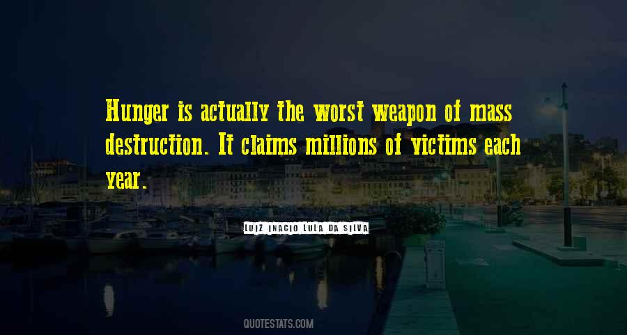 Victims Of Poverty Quotes #1735833