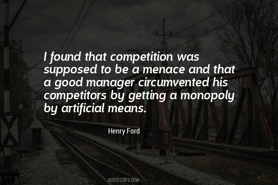 Quotes About Monopoly #1118819