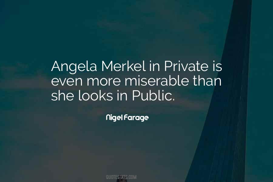 Quotes About Merkel #1328067