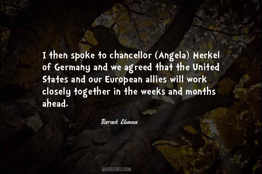 Quotes About Merkel #1867751