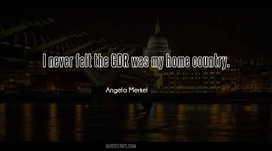 Quotes About Merkel #471705