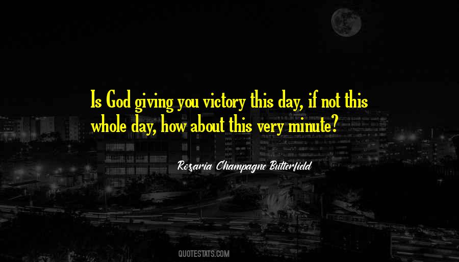 Victory God Quotes #33297