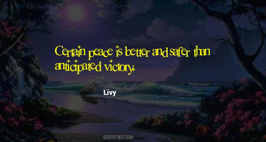 Victory Is Certain Quotes #1709628