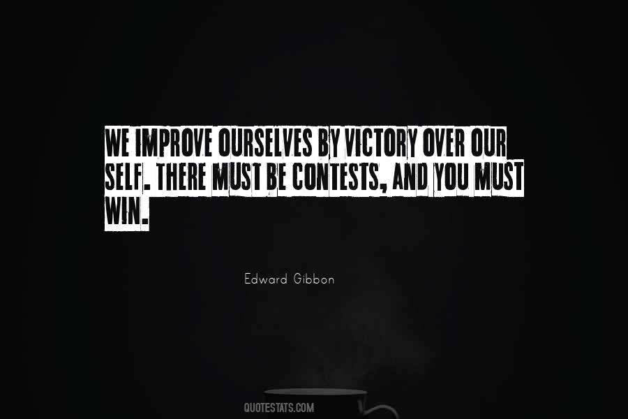 Victory Over Self Quotes #1042934