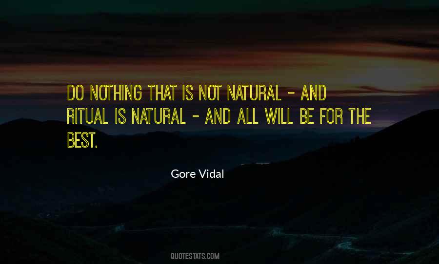 Vidal Quotes #242672