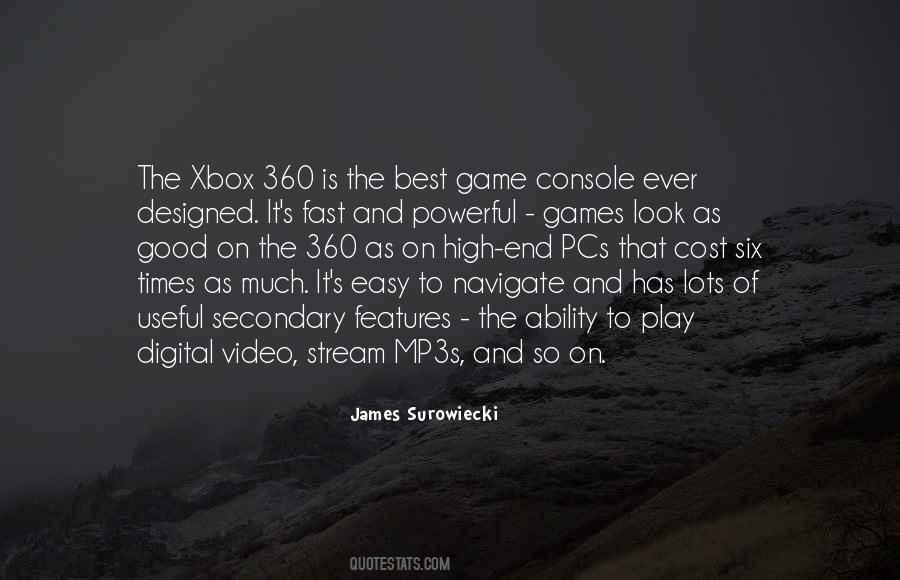 Video Game Console Quotes #422974