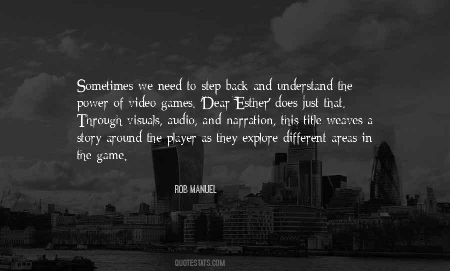 Video Game Player Quotes #1668513